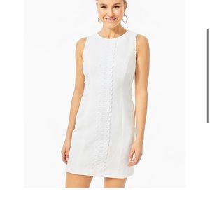 Lilly Pulitzer White Shift Dress